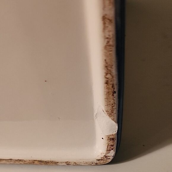 Cherry Pattern Ceramic Canister with Blue Accents - Picture 8 of 11